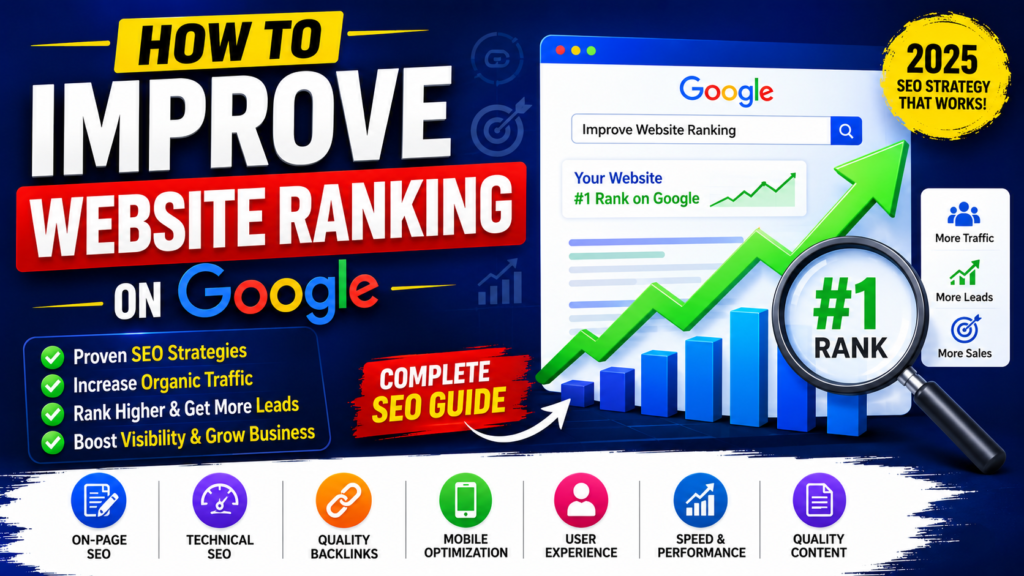 Improve Website Ranking on google
